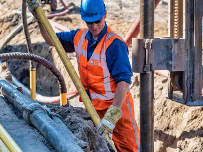 Medewerker bronbemaling