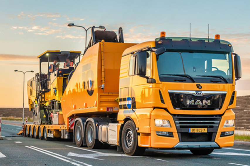 De Rooij vrachtwagen