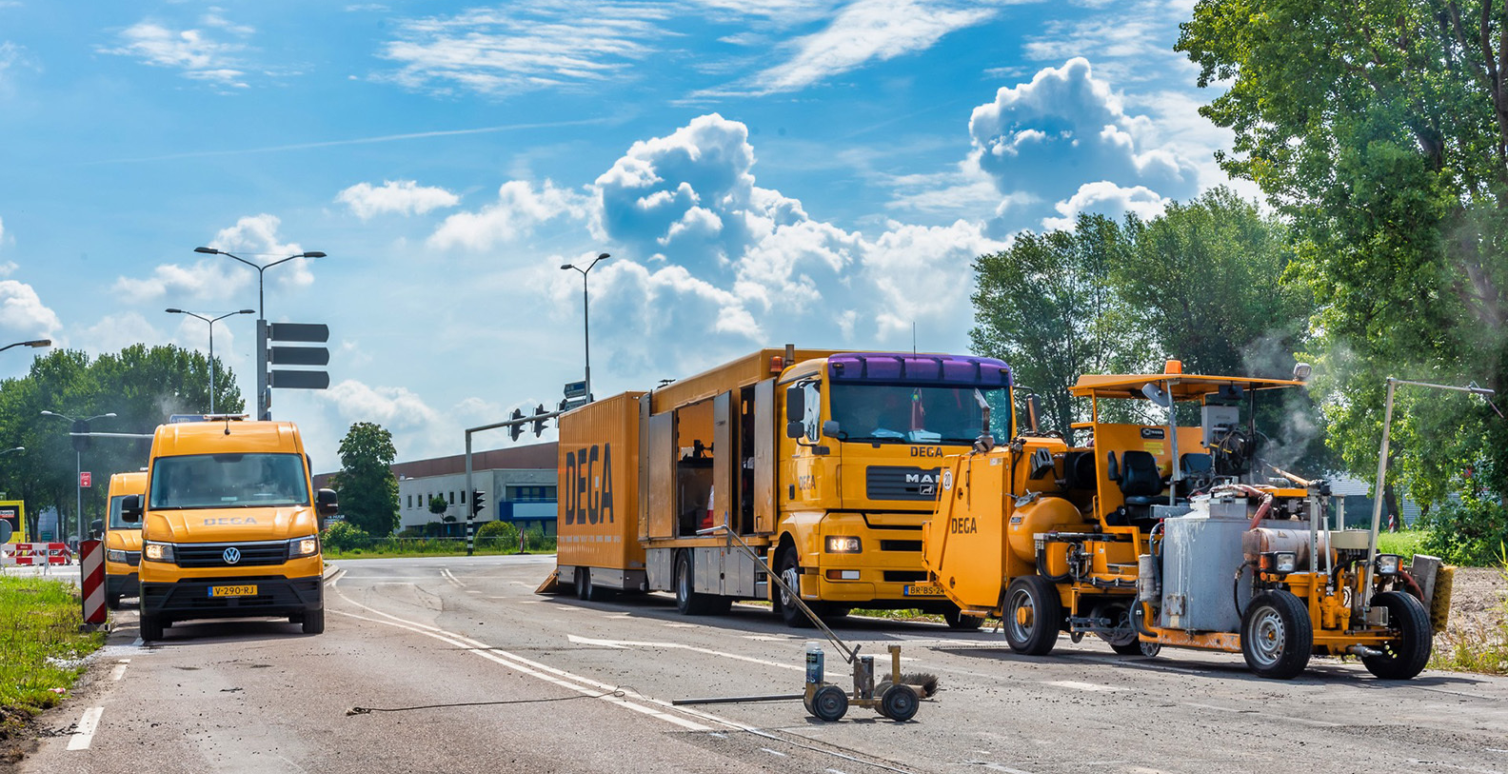 Belijning aanbrengen