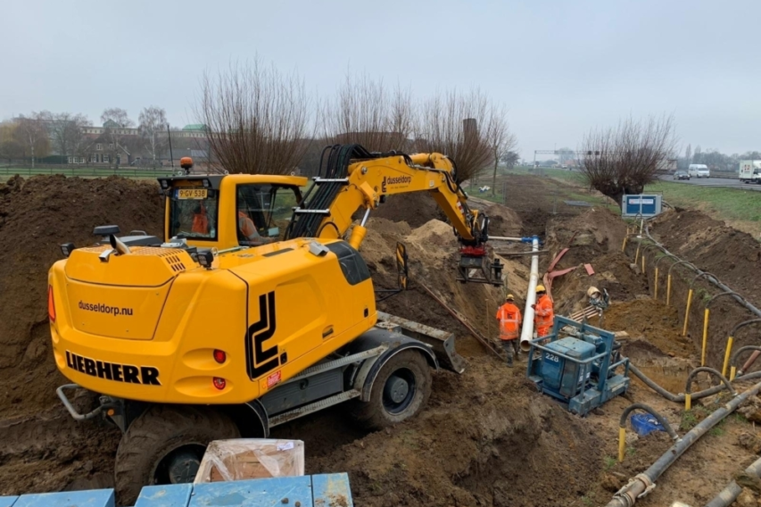 Waterleidingen aanleggen