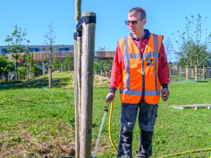 Medewerker onderhoud bomen