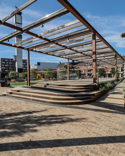 Markplein Hengelo straatwerk