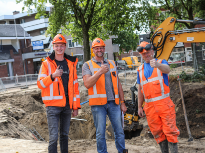 Gerrit Mulder en Jos Zwaferink Vijfhoek
