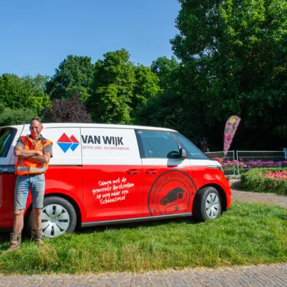 Medewerker met Buzz